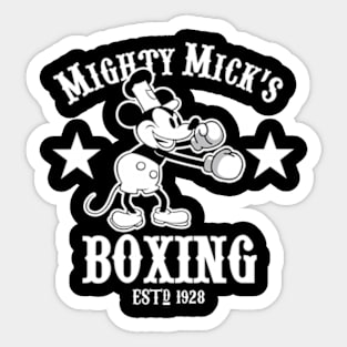 Mighty Mick's Boxing V2 Sticker